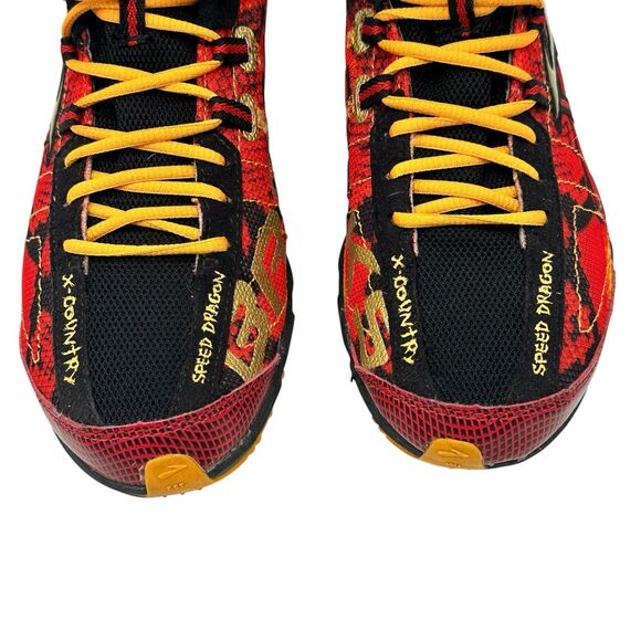 Brooks Mach Speed Dragon X Country Cross Country Shoes Spikes Mens Size 9 Red - Picture 6 of 12